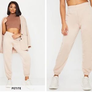 Petite Stone Basic Cuffed Joggers